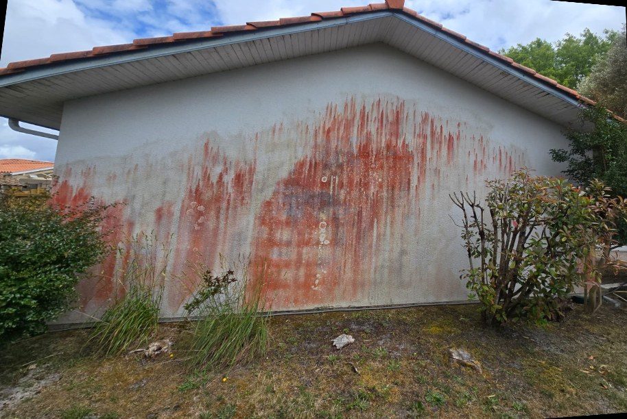 Façade · pignon enduit — avant